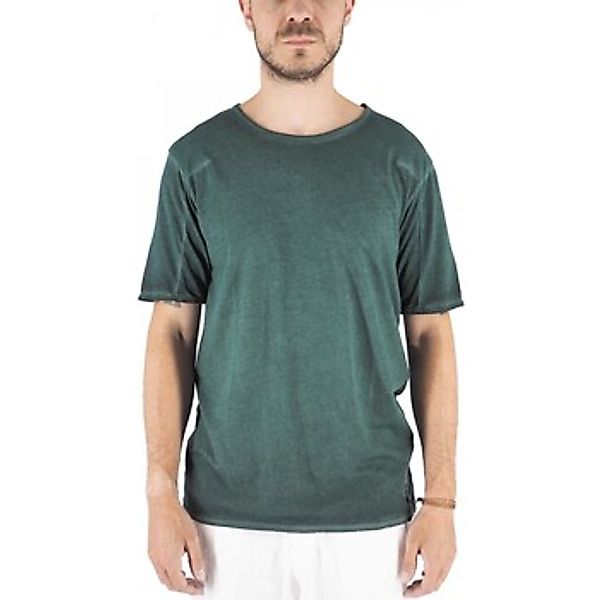 Never Enough  T-Shirts & Poloshirts Seegrnes Kurzarm-T-Shirt günstig online kaufen