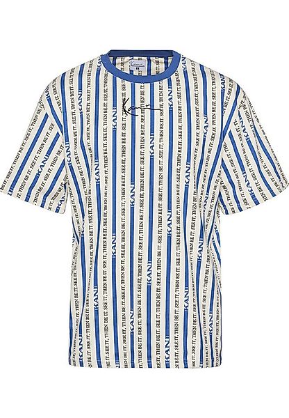 Karl Kani T-Shirt Karl Kani Herren KM232-034-1 KK Small Signature Logo Stri günstig online kaufen