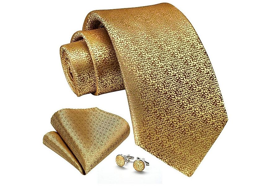 LuxusKollektion Krawatte Krawatte Paisley Hochzeit Einstecktuch Gold Einhei günstig online kaufen