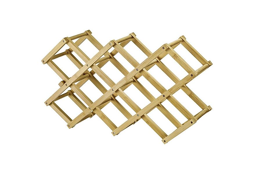 Thiru Weinregal faltbar aus nachhaltigem, nachwachsendem Bambus günstig online kaufen