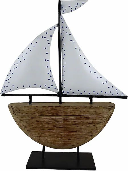 AM Design Dekofigur »Schiff aus Mangoholz und Metall«, Osterdekoration in z günstig online kaufen