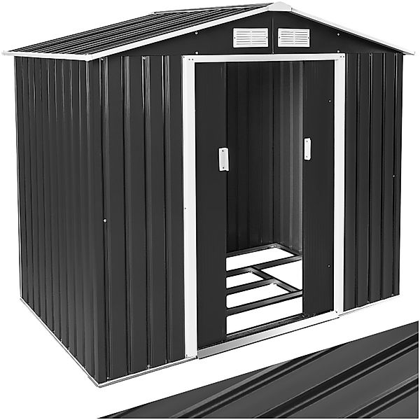 tectake Gartenhaus Geräteschuppen mit Satteldach, aus günstig online kaufen