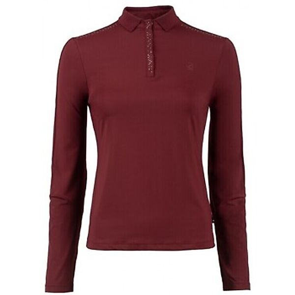 Cavallo De Ferro  Poloshirt Polo d'équitation manches longues femme  Cavage günstig online kaufen