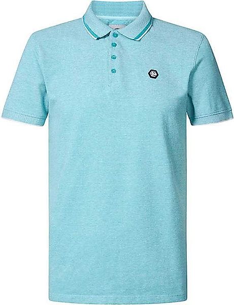 Petrol Polo Shirt Logo Hellblau - Größe M günstig online kaufen