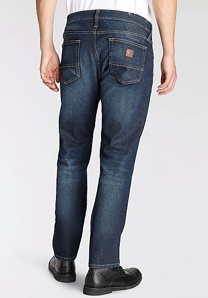 Bruno Banani 5-Pocket-Jeans Mit Lederbadges günstig online kaufen