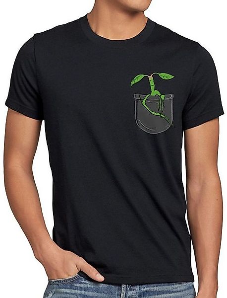 style3 T-Shirt Bowtuckle Brusttasche tierwesen baumwächter günstig online kaufen