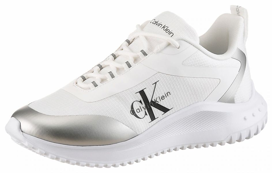 Calvin Klein Jeans Plateausneaker "EVA RUNNER LOW LACE MIX ML WN" günstig online kaufen