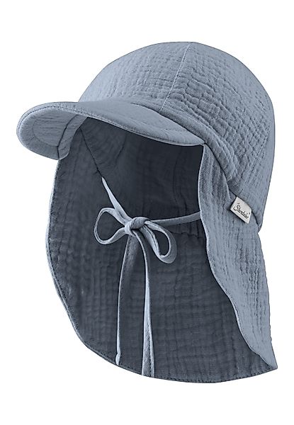 Sterntaler® Schirmmütze Schirmmütze mit Nackenschutz Musselin günstig online kaufen