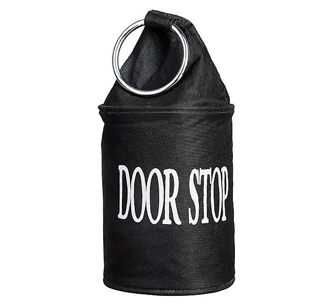 Türstopper Boxsack Door-Stop Sandsack Schwarz mit Ring Vintage-Stil günstig online kaufen