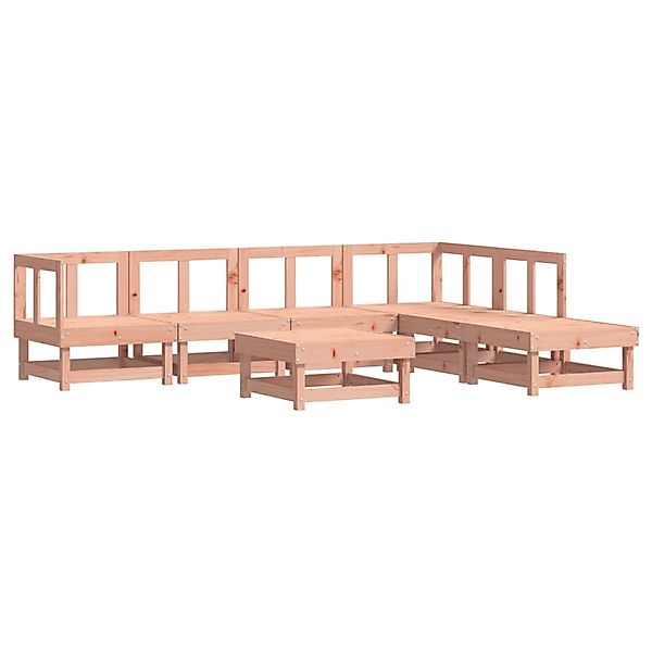 vidaXL 7-tlg Garten-Lounge-Set Massivholz Douglasie Modell 17 günstig online kaufen