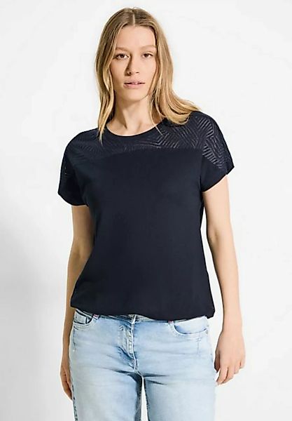 Cecil T-Shirt mit Gummibund günstig online kaufen