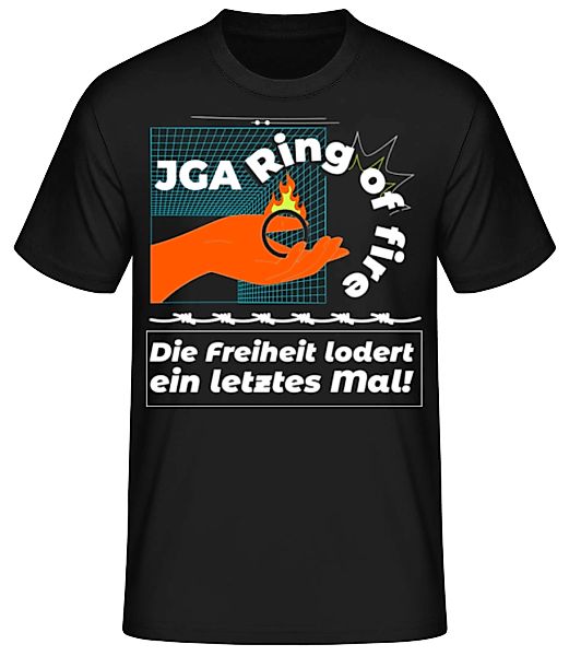 JGA Ring Of Fire · Männer Basic T-Shirt günstig online kaufen