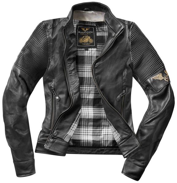 Black-Cafe London Motorradjacke Amol Damen Motorrad günstig online kaufen