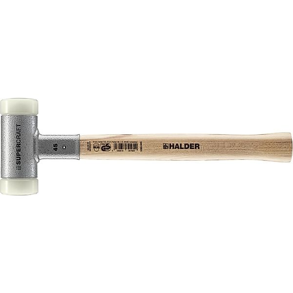 Halder Supercraft Schonhammer Ø 45 mm Rückschlagfrei mit StahlschRotfüllung günstig online kaufen