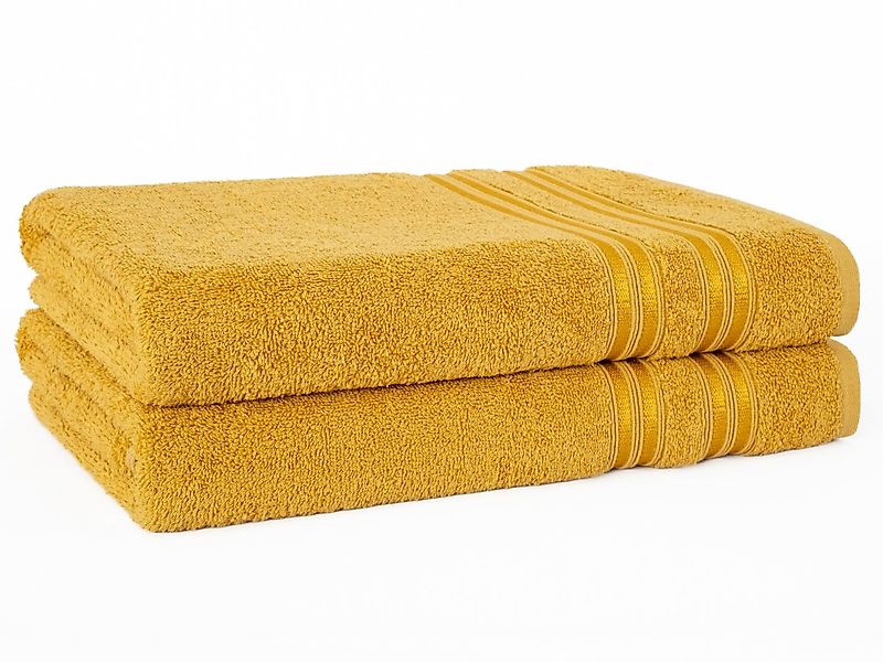 HAMMETEX Duschtuch 2er Set Badetücher 70x140 cm, 100% Baumwolle, Weich & Sa günstig online kaufen