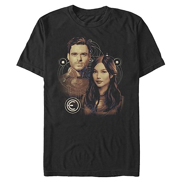 Marvel - Les Éternels - Duo Sersi and Ikaris - Männer T-Shirt günstig online kaufen