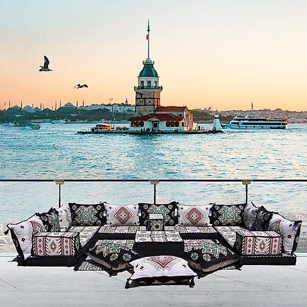 CaddeBuy Sofa Orientalische Sitzecke, Arabisches Sofa, günstig online kaufen