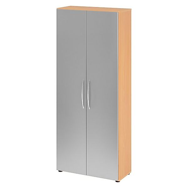 bümö Aktenschrank basic Aktenschrank Dekor: Buche/Silber günstig online kaufen