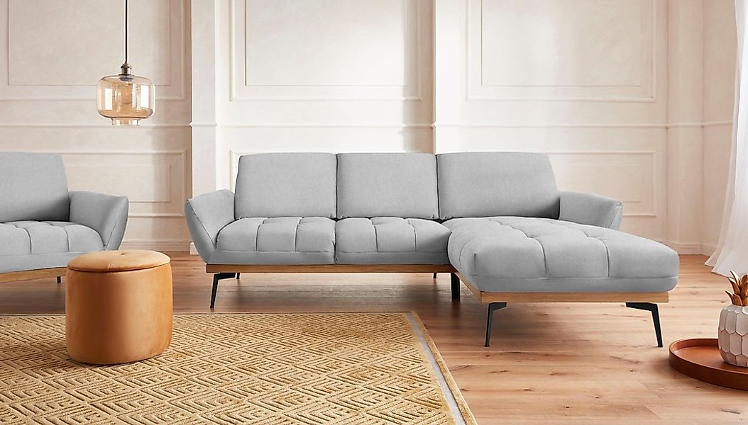 exxpo - sofa fashion Ecksofa "Palic, inkl. Rückenverstellung, bequem, elega günstig online kaufen