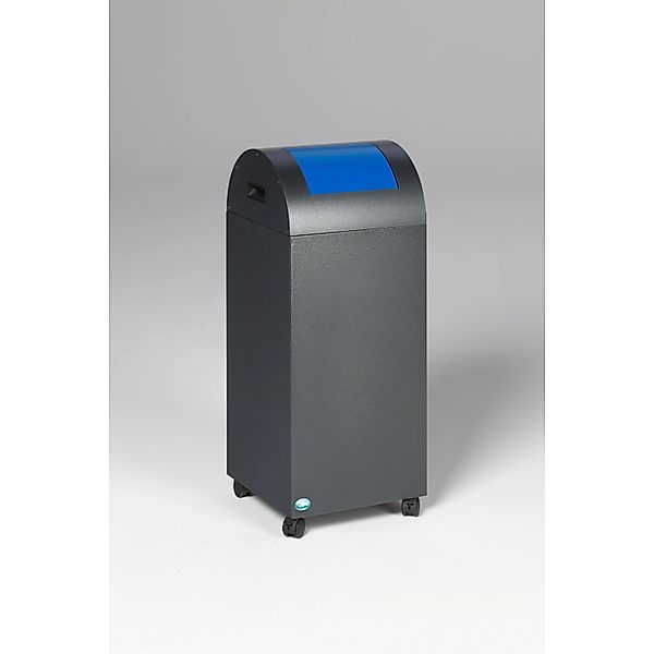 PROREGAL Selbstlöschender Wertstoffsammler Rund Mit Einwurfklappe 60 Liter günstig online kaufen