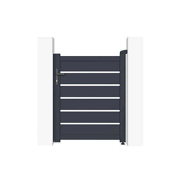 Casanoov Gartentür 1M Vogel H 120Cm & Öffnungsumkehrsatz günstig online kaufen