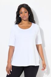Ulla Popken T-Shirt Pima Cotton Shirt günstig online kaufen