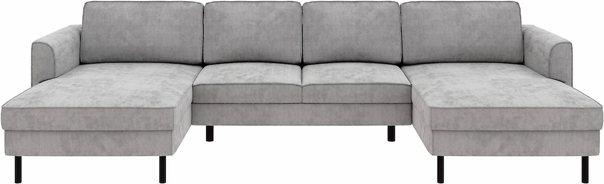 Home affaire Wohnlandschaft "Booster II, whlw. mit Schlaffunktion & Bettkas günstig online kaufen