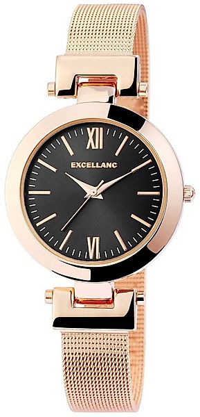 EXCELLANC Quarzuhr AK1682 Excellanc Damenuhr mit Meshband, Damenuhr Edelsta günstig online kaufen