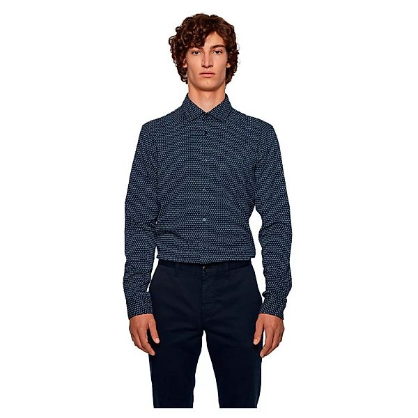 Boss Mypop Langarm Hemd XL Dark Blue günstig online kaufen
