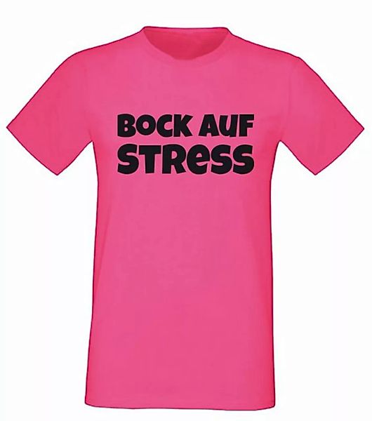 G-graphics T-Shirt Bock auf Stress Herren T-Shirt, mit trendigem Frontprint günstig online kaufen