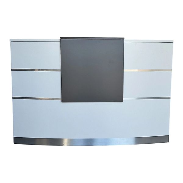 Jet-Line Empfangstheke/Tresen/Rezeption Valence Weiß 120 cm günstig online kaufen