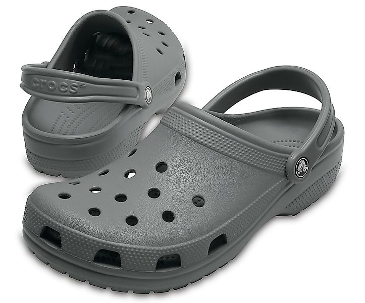 Crocs Sandale Classic Clog Slate grau Badeschuh günstig online kaufen