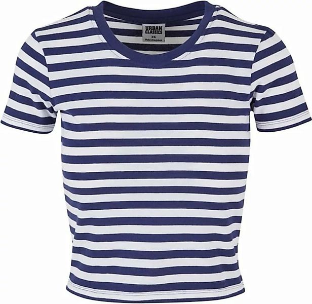 URBAN CLASSICS T-Shirt Ladies Short Striped Tee günstig online kaufen