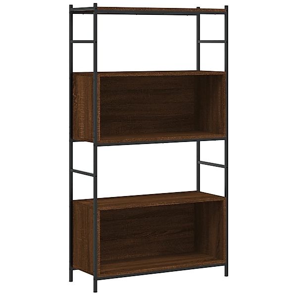furnicato Bücherregal Braun Eichen-Optik 80x30x145,5 cm günstig online kaufen