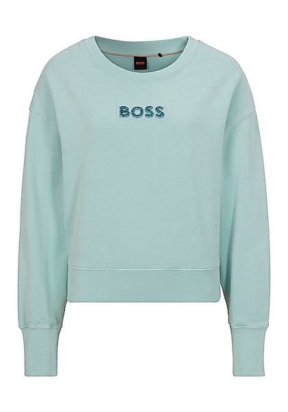 BOSS ORANGE Sweatshirt C_Elay_stonebadge mit BOSS Logo günstig online kaufen