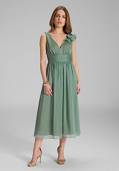 SWING Cocktailkleid Taillierter Schnitt mit ausgestelltem Rockteil günstig online kaufen