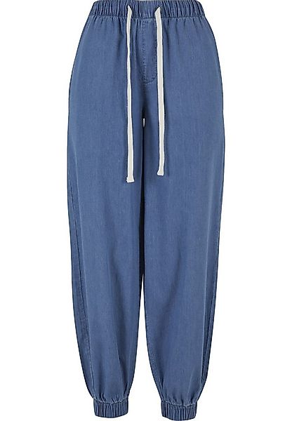 URBAN CLASSICS Jogginghose Urban Classics Damen Ladies Light Denim Jogpants günstig online kaufen