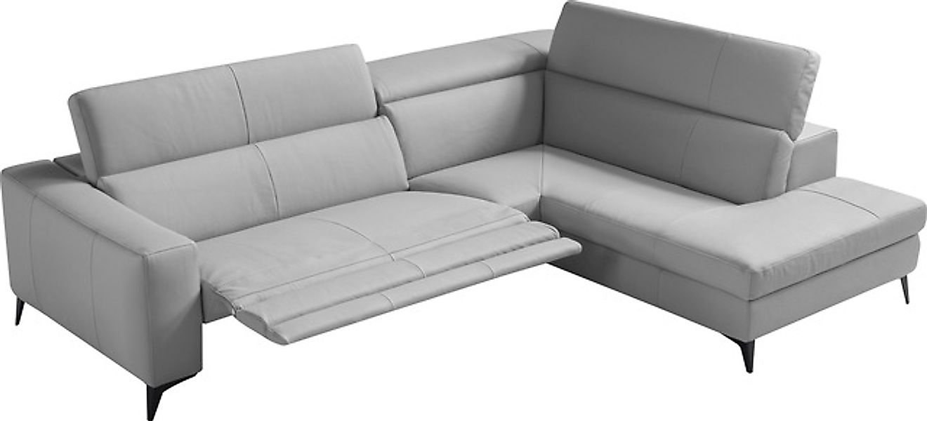 Egoitaliano Ecksofa »Edith, Designsofa mit hohem Sitzkomfort, L-Form«, inkl günstig online kaufen