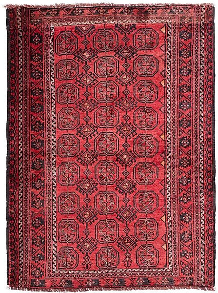 morgenland Orientteppich »Belutsch - 150 x 108 cm - rot«, rechteckig günstig online kaufen