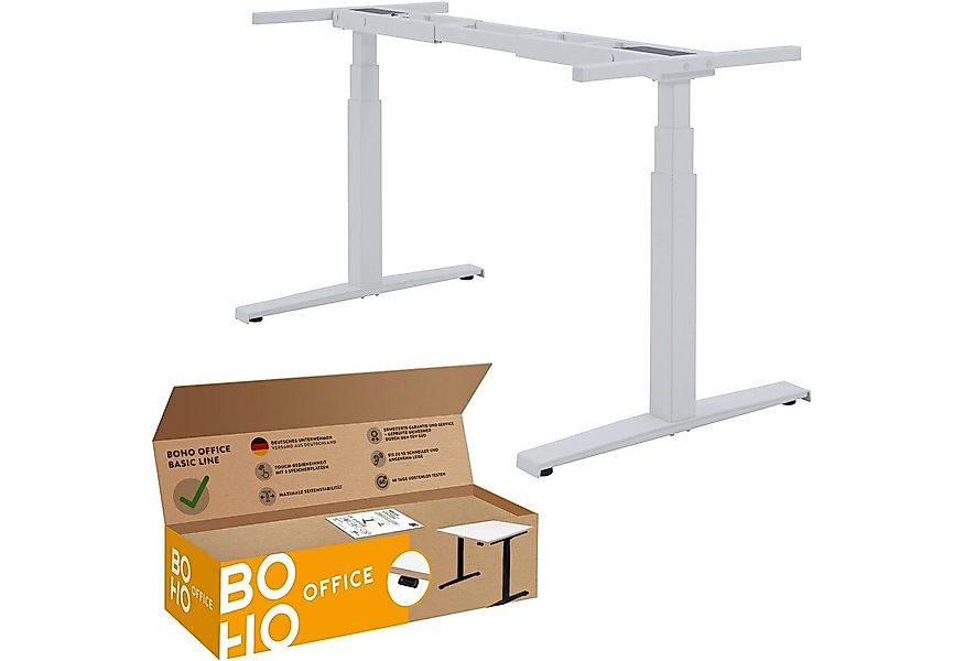boho office® Schreibtisch Basic Line (Tischgestell), elektrisch stufenlos h günstig online kaufen