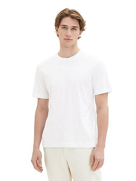 Tom Tailor Herren T-Shirt V-NECK im Doppelpack - Regular Fit günstig online kaufen