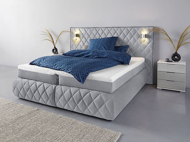 Places of Style Boxspringbett Alaric, wahlweise günstig online kaufen