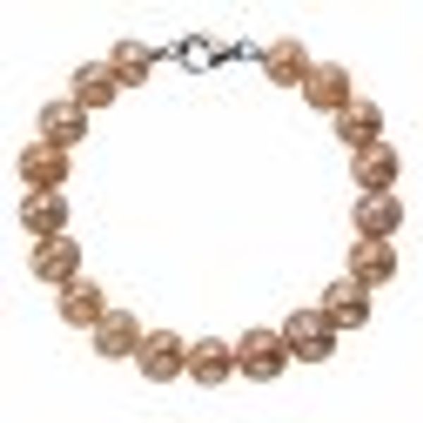 Armband Silber 925 mit rosé-farbener Perle günstig online kaufen