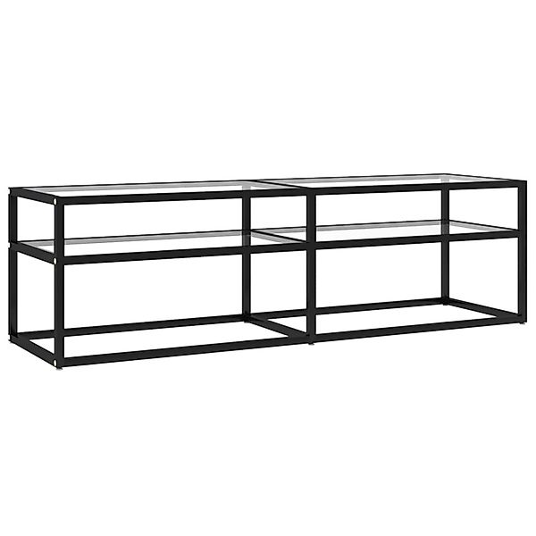 Tv-schrank Transparent 140x40x40,5 Cm Hartglas günstig online kaufen