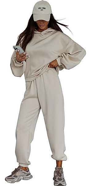 EloModa Jogginganzug Damen Trainingsanzug Oversize Jogginganzug 2-teilig Ho günstig online kaufen