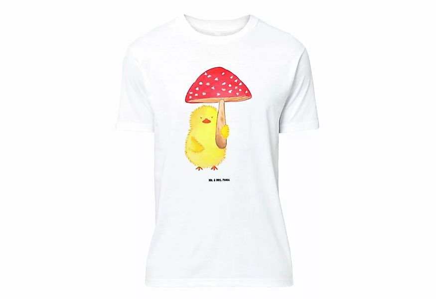 Mr. & Mrs. Panda T-Shirt Küken Fliegenpilz - Weiß - Geschenk, Osterhase, Os günstig online kaufen