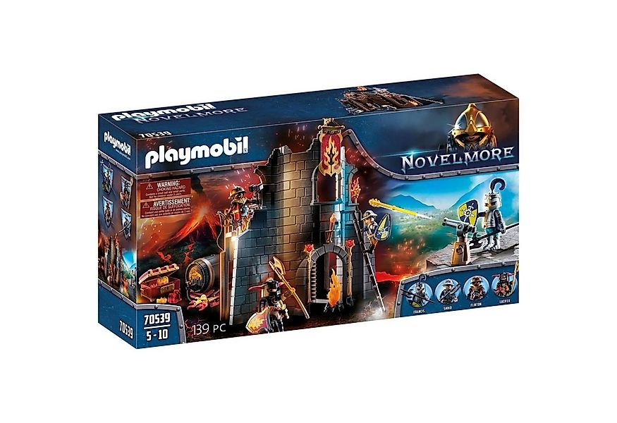 Playmobil® Novelmore 70539 Ritterburg Spielset - Burnham Raiders Feuerruine günstig online kaufen