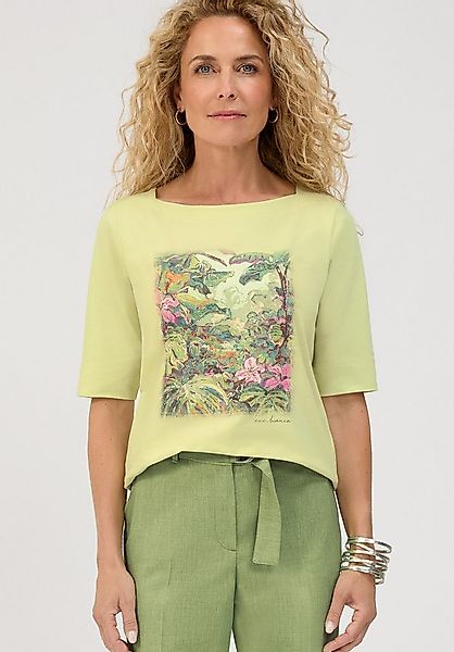 bianca Print-Shirt LOTTI mit modischem Frontprint in Trendfarbe günstig online kaufen