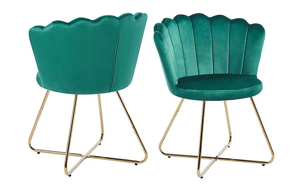 SalesFever Polsterstuhl "Komfortabler Stuhl im eleganten Design" (Set) 2 St günstig online kaufen