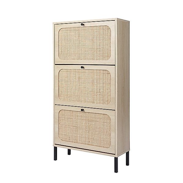 BlingBin Schuhschrank Schuhkommode mit Rückwand, Sideboard günstig online kaufen